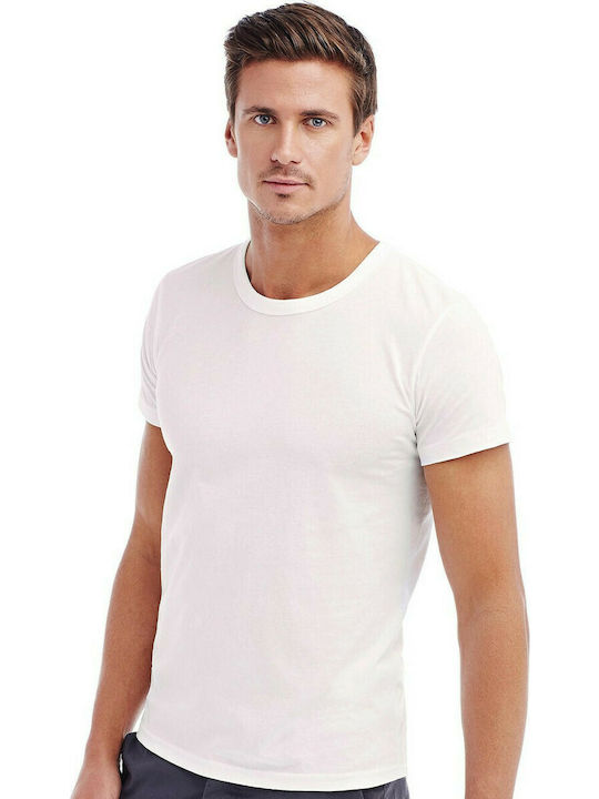 Stedman Ben Men's Short Sleeve Promotional T-Shirt White ST9000-WHI