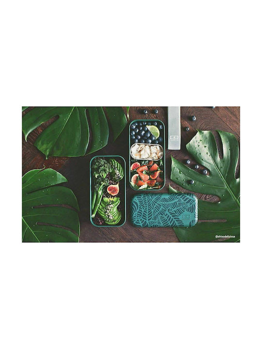 Monbento Δοχείο Φαγητού Πλαστικό Graphic Jungle 1lt