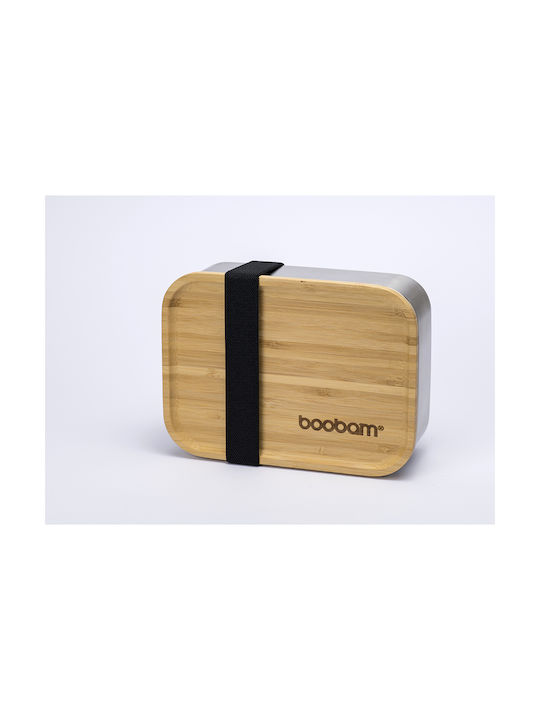 Boobam Inox Lunch Box Ware Beige 1200ml