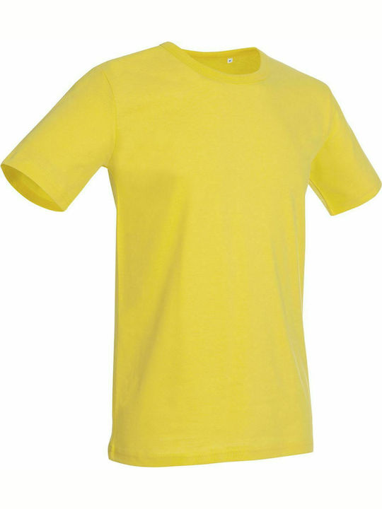 Stedman Morgan Ανδρικό Διαφημιστικό T-shirt Κοντομάνικο Daisy Yellow