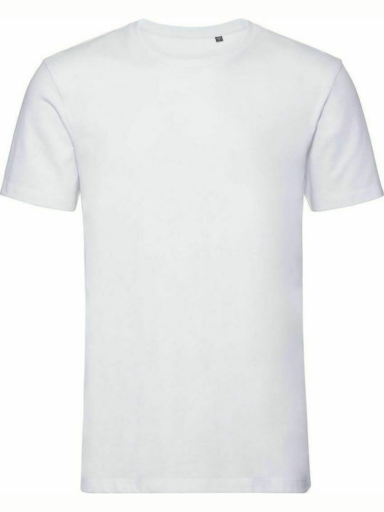 Russell Europe Men's Short Sleeve Promotional T-Shirt White