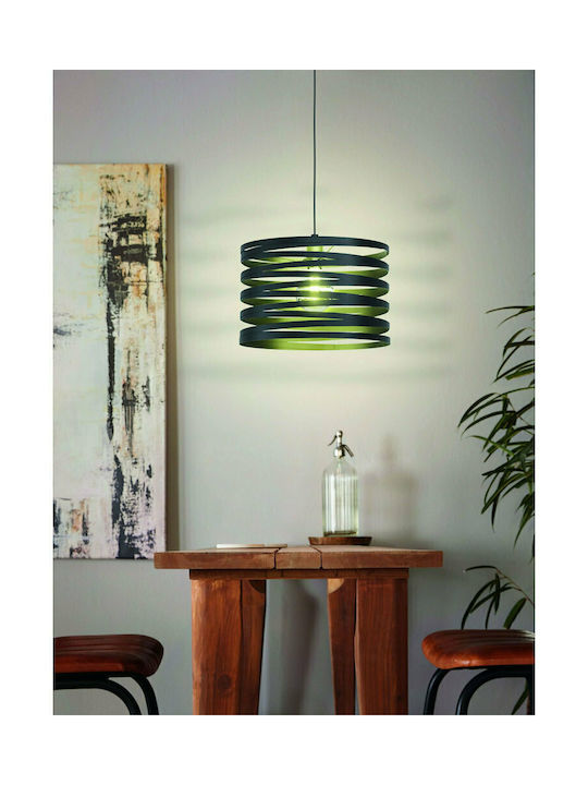 Eglo Cremella Pendant Light Single-Light for Socket E27 Black