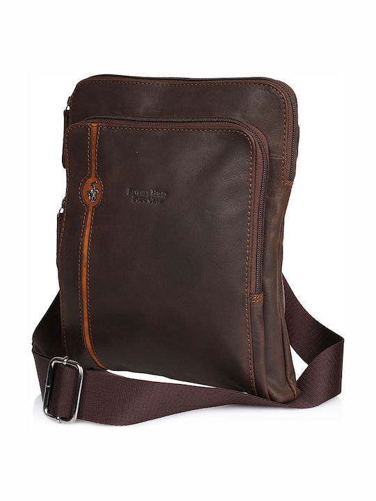 Leather Men's Bag Shoulder / Crossbody Brown