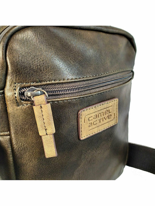 Laos Herrentasche Schulter / Crossbody Braun