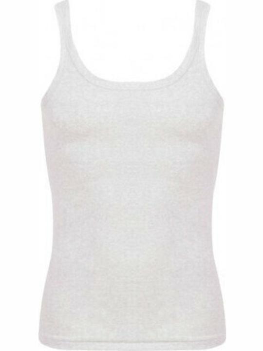 Men's Undershirt Sleeveless in White Color