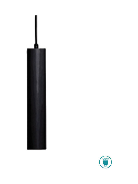 Viokef Lessante Pendant Light Single-Light for Socket GU10 Black