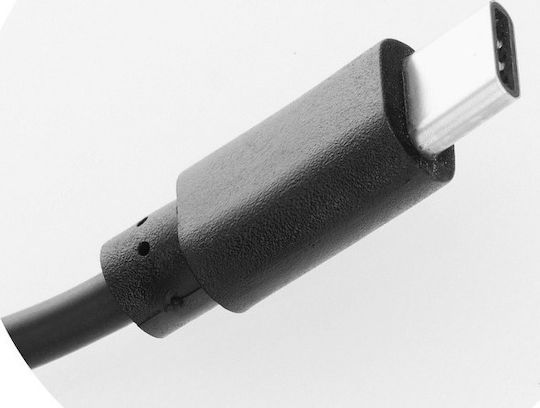 Blue Star Φορτιστής με Ενσωματωμένο Καλώδιο USB-C Μαύρος (5901737182999)