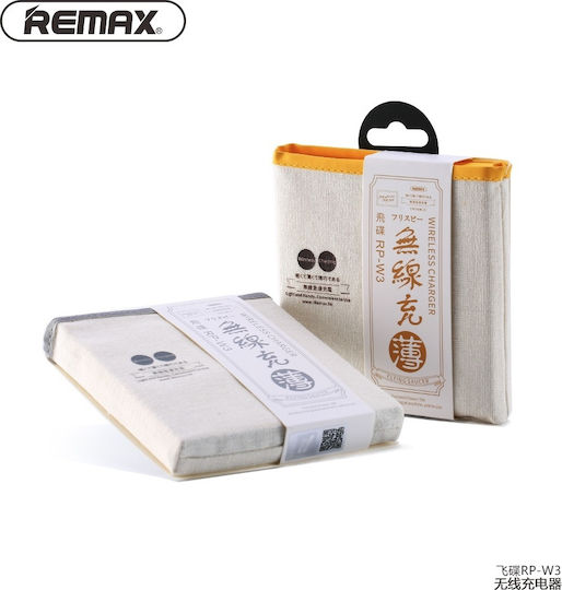 Remax Ασύρματος Φορτιστής (Qi Pad) 5W Λευκός ( RP-W3)