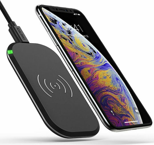 Choetech Încărcător Wireless (Qi Pad) 10W Negruς (3 Coils Qi Wireless Charging Pad)