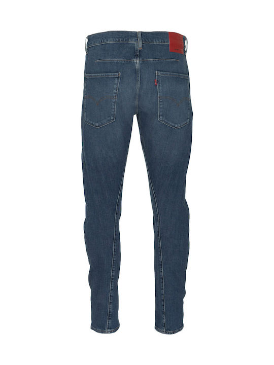 502 Men's Jeans Pants Elastic with Regular Tapered Fit Blue