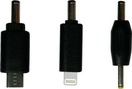 Charger with Built-in Cable micro USB 10.5W Blacks (Gpower)