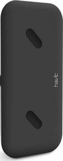 Havit Ασύρματος Φορτιστής (Qi Pad) 18W Μαύρος (H340)
