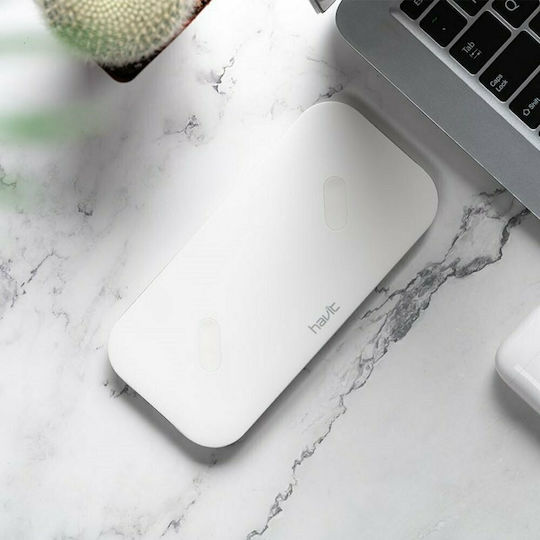 Havit Ασύρματος Φορτιστής (Qi Pad) 18W Μαύρος (H340)