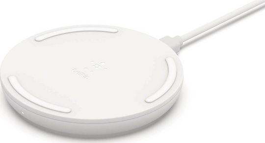 Belkin Încărcător Wireless (Qi Pad) 10W Quick Charge 3.0 Albς (WIA001BTWH)