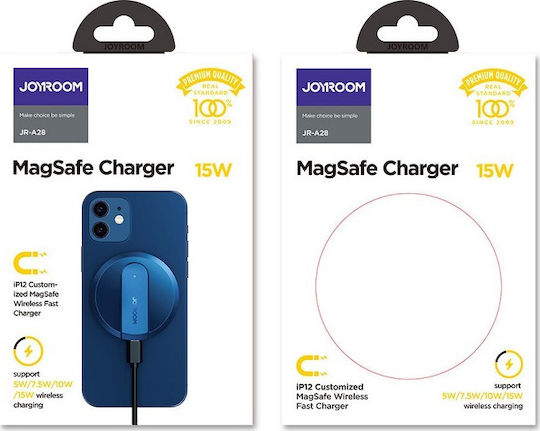 Joyroom Φορτιστής Magsafe 15W Μαύρος (JR-A28)