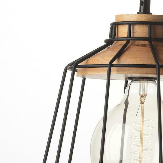 Aca Pendant Light Black 26x34.5cm