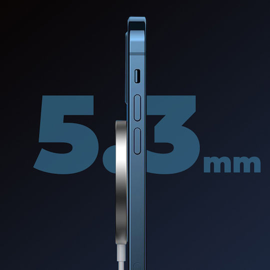 Remax Φορτιστής Magsafe 15W Λευκός (RP-W37)