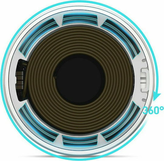 Baseus Φορτιστής Magsafe 15W Λευκός (Simple Mini Magnetic)