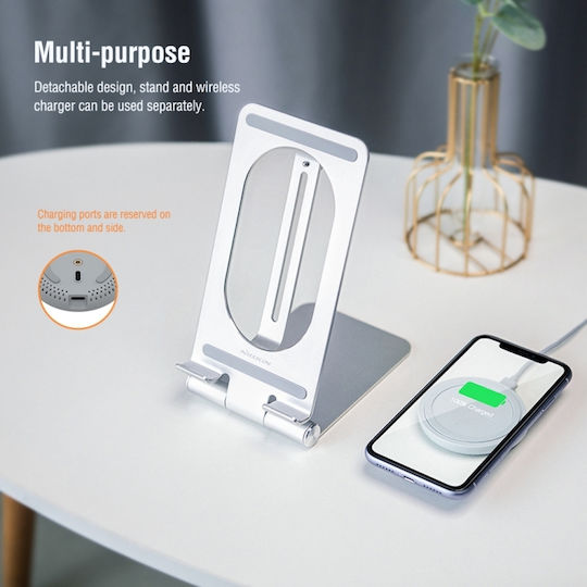 Nillkin Încărcător Wireless (Qi Pad) 15W Quick Charge 2.0 Gri (NKT01)