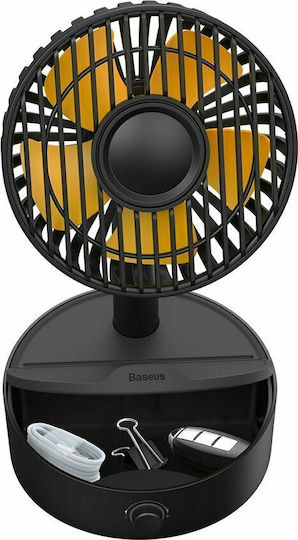 Baseus Kabelloses Ladegerät (Qi Pad) 10W Schwarzs (Hermit)