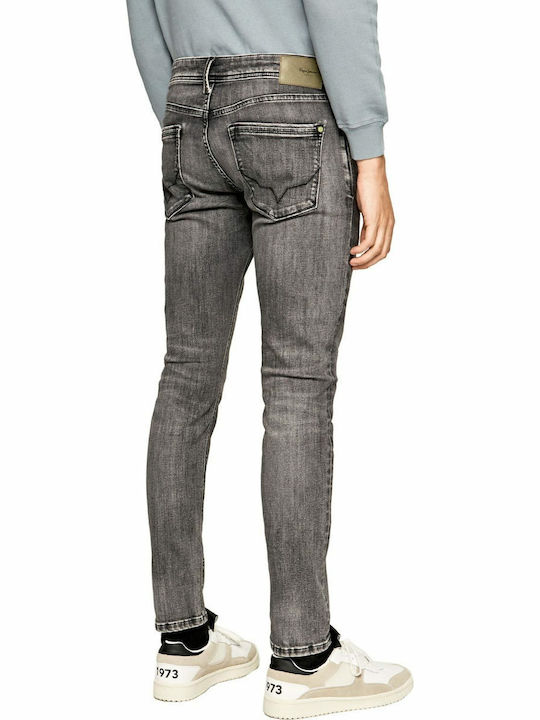 Pepe Jeans Stanley Herren Jeanshose in Tapered Linie Gray