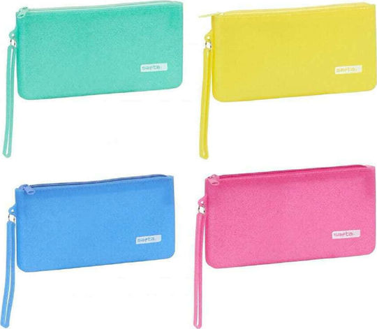 Safta Glitter Pencil Case 12pcs with 1 Compartment Various Colours