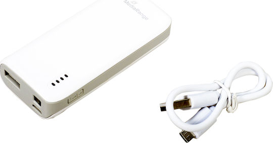 MediaRange MR751 Power Bank 5200mAh cu Port USB-A Alb