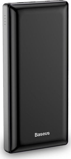 Baseus Mini JA Power Bank 30000mAh 15W mit 2 USB-A Anschlüssen und USB-C Anschluss Schwarz