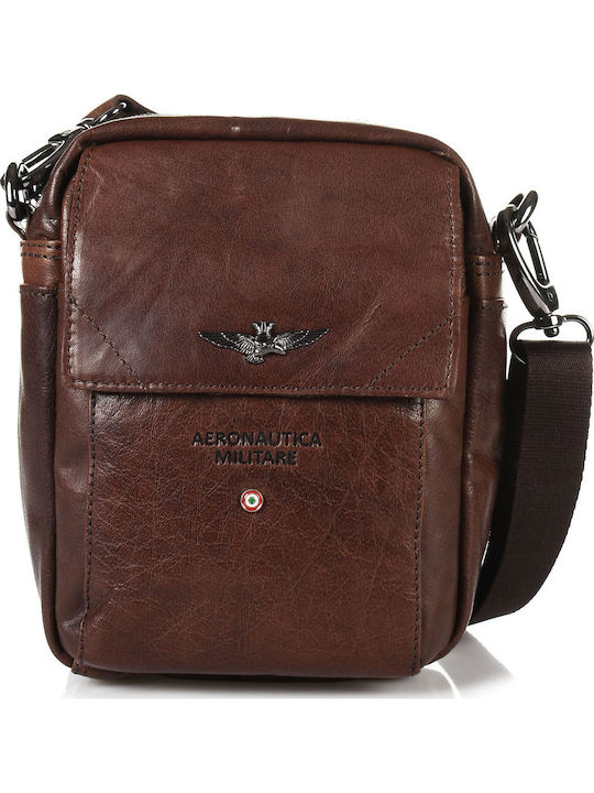 Leather Men's Bag Shoulder / Crossbody Brown