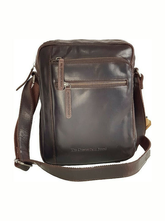 Dessau Leather Men's Bag Shoulder / Crossbody Brown