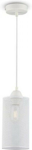 V-TAC Pendant Light White with Socket E27 22x125x22cm