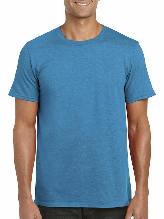 Gildan Softstyle 64000 Men's Short Sleeve Promotional T-Shirt Sapphire 64000-026