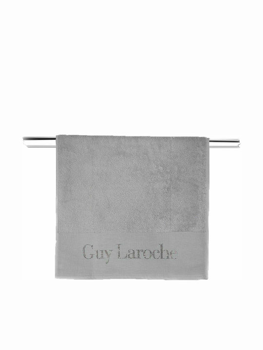 Guy Laroche Bath Towel Set 3pcs Futura Silver Weight 500gr/m²