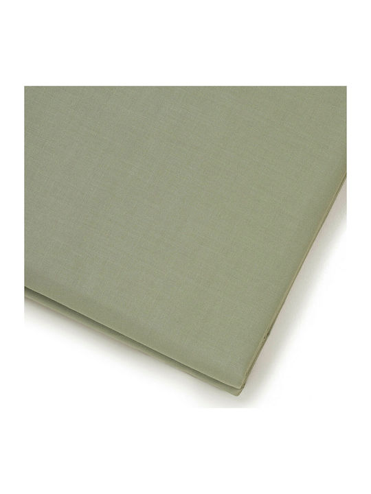 Melinen Urban Σεντόνι Υπέρδιπλο με Λάστιχο 160x200+30εκ. Olive
