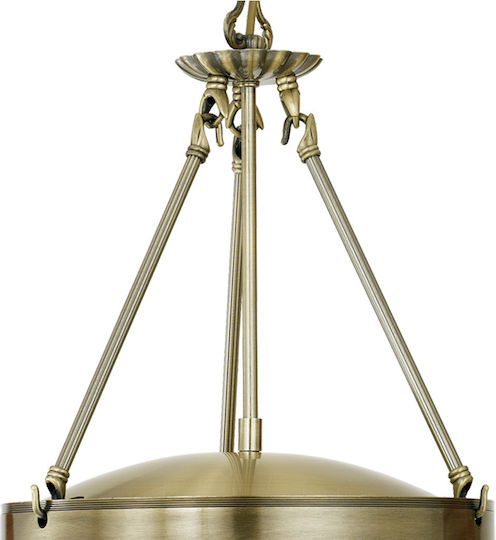 Eglo Bruniert Lustră Bronz cu Dulie E27 31cm.