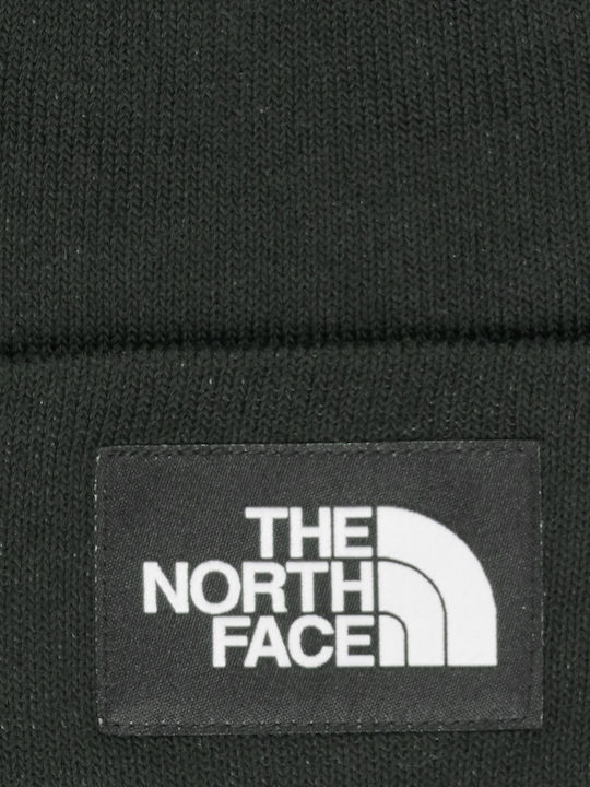 Dock Worker Recycled Beanie Unisex Beanie Knitted in Black color