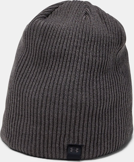 Beanie Ανδρικός Σκούφος Πλεκτός σε Μαύρο χρώμα