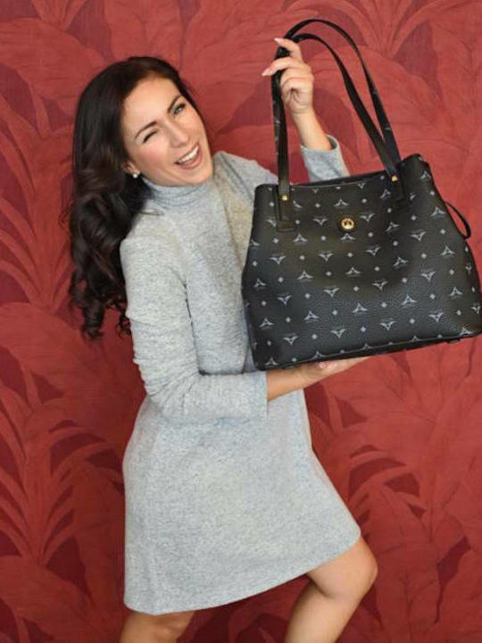 Women's Bag Shopper Shoulder Black
