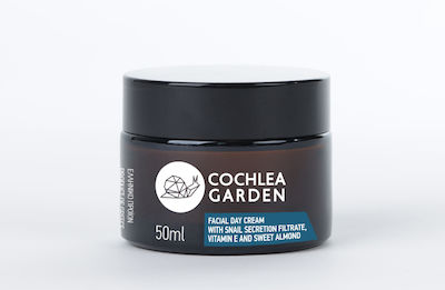 Cochlea Garden Αnti-ageing & Moisturizing Day Cream Suitable for Oily/Combination Skin with Aloe Vera / Έκκριμα σαλιγκαριού 50ml