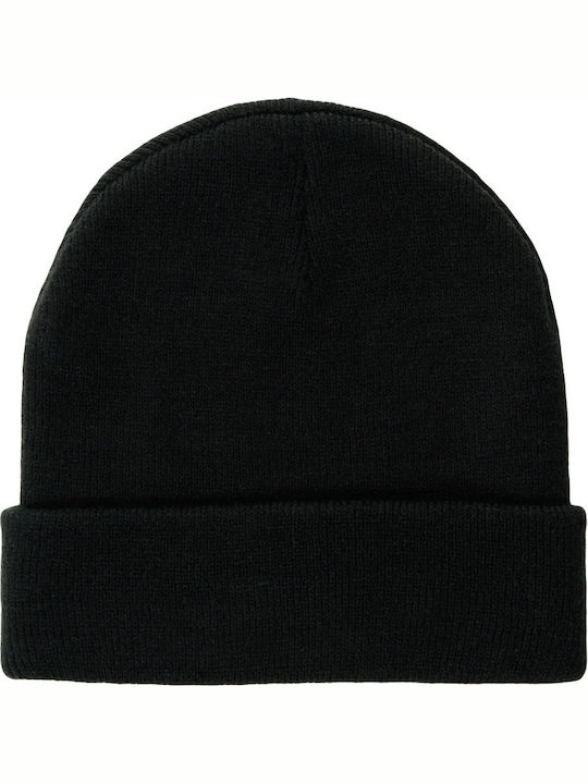 Gibsland Beanie Unisex Beanie Knitted in Black color