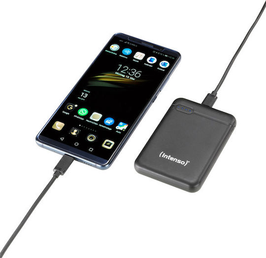 Intenso XS Power Bank 5000mAh με Θύρα USB-A και Θύρα USB-C Μαύρο