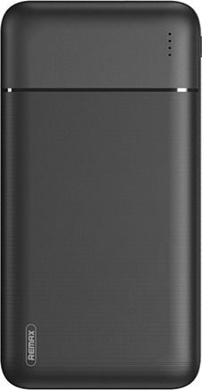 Remax RPP-167 Power Bank 30000mAh με 2 Θύρες USB-A Μαύρο