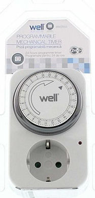 Well Mechanical Daily Timer Socket