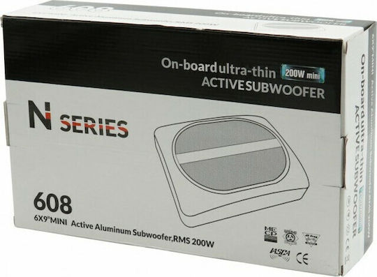 Subwoofer Αυτοκινήτου 6" 200W RMS