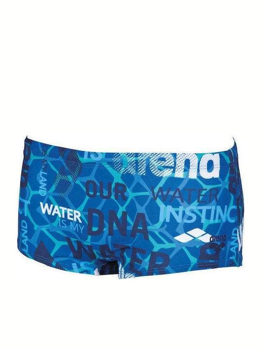 Arena Evolution Men's Swimwear Shorts Blue with Patterns