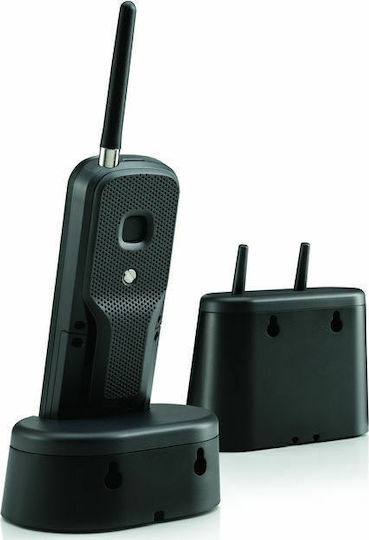 Motorola O201 Ασύρματο Τηλέφωνο με Ελληνικό Μενού Μαύρο