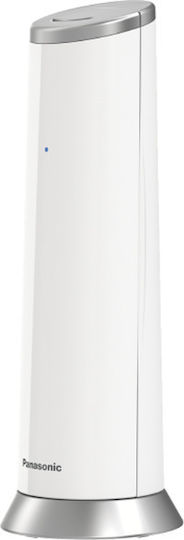 Panasonic KX-TGK210 Ασύρματο Τηλέφωνο με Ελληνικό Μενού Λευκό