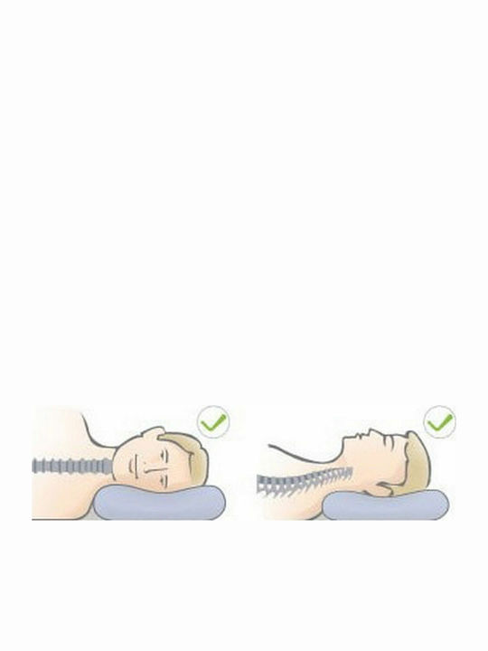 Alfa Care Comfort Μαξιλάρι Ύπνου Memory Foam Ανατομικό 40x55x11cm