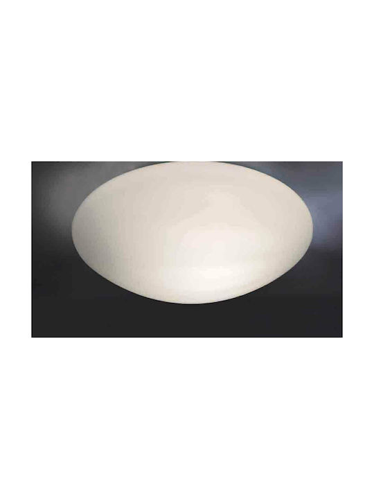Aca Vegas Ceiling Mount Light 35cm White with Socket E27