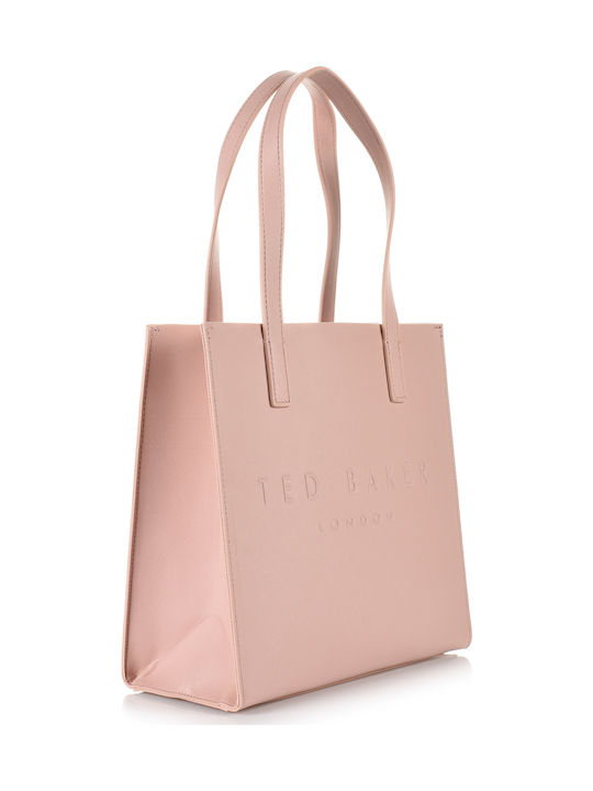 Seacon Γυναικεία Τσάντα Shopper Ώμου Ροζ